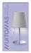 EAN 8021735224457 - Muitomas DREAMLAMPVL lámpara de mesa Blanco, Lila imagen 2