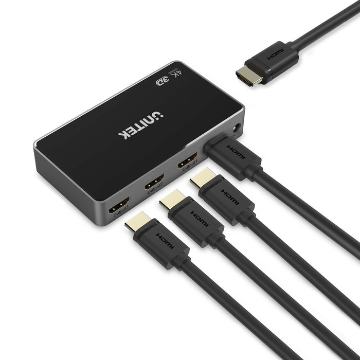EAN 4894160037985 - UNITEK V1109A divisor de video HDMI 4x HDMI imagen 1