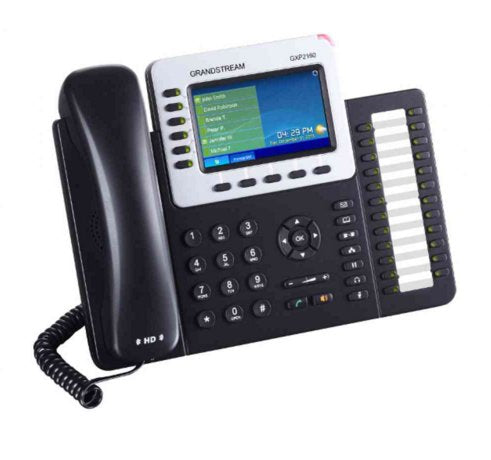 EAN 0694727370135 - Grandstream Networks GXP2140 teléfono IP Negro 4 líneas LCD imagen 3