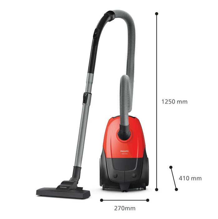 EAN 8720389068652 - Philips 1000 series XD1111/10 aspiradora 3 L Aspiradora cilíndrica Secar 800 W Bolsa para el polvo imagen 4