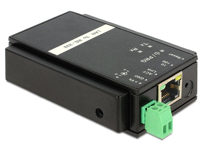 EAN 4043619625048 - DeLOCK 62504 cambiador de género para cable RS-232 RJ45 Negro imagen 2