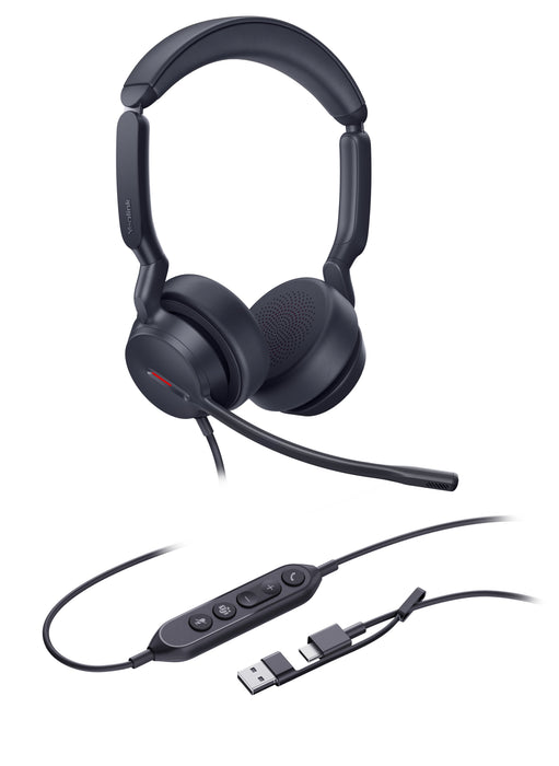 EAN 6938818322608 - Yealink UH44 Dual Teams USB-C/A Auriculares Alámbrico Diadema Oficina/Centro de llamadas USB Type-C / USB imagen 2