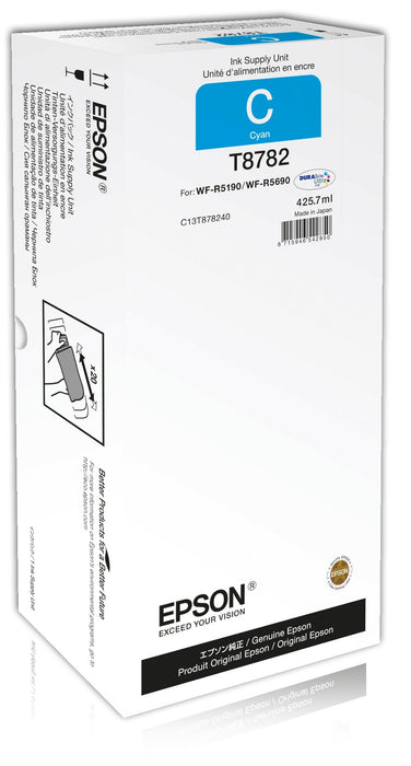 EAN 8715946542850 - Epson T8782 cartucho de tinta 1 pieza(s) Original Cian imagen 1