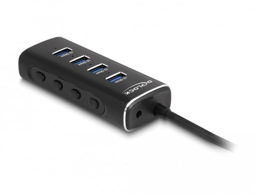 EAN 4043619642335 - DeLOCK 64233 hub de interfaz USB 3.2 Gen 1 (3.1 Gen 1) Type-C 10000 Mbit/s Negro imagen 2