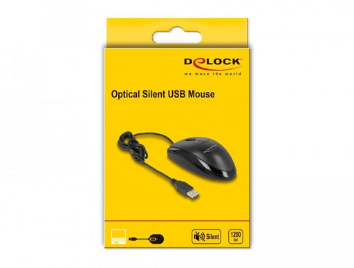 EAN 4043619121069 - DeLOCK 12106 ratón Oficina Ambidextro USB tipo A 1200 DPI imagen 2