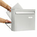 EAN 4003482187302 - BURG-WÄCHTER Borkum 3878 Ni mailboxes Acero inoxidable Buzón de correos para montaje en verja imagen 2