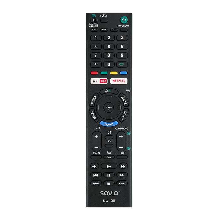 EAN 5901986043669 - Savio RC-08 mando a distancia TV Botones imagen 1
