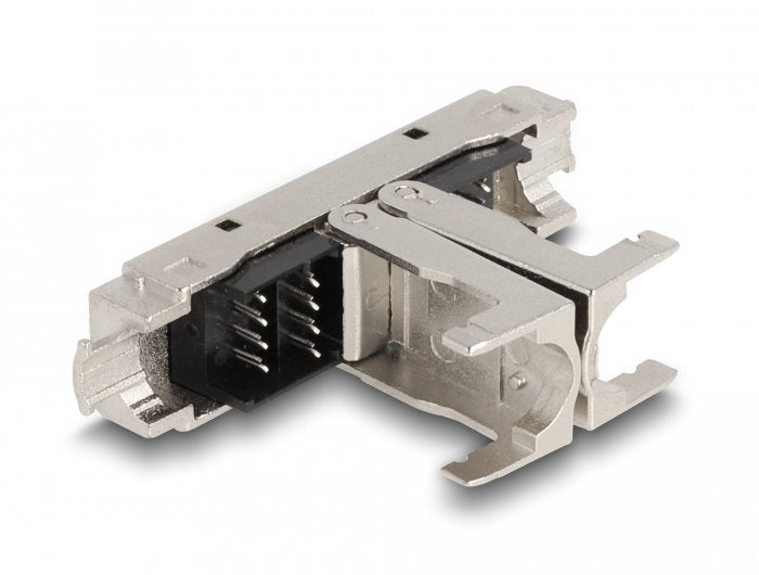 EAN 4043619870646 - DeLOCK 87064 conector Negro, Metálico imagen 2