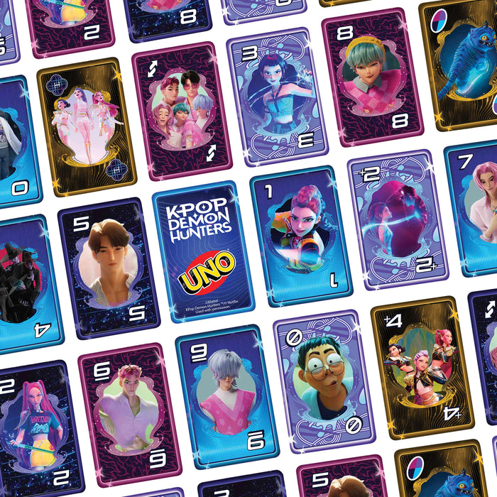 EAN 0194735428175 - Games UNO K-pop Demon Hunters Juego De Cartas Perder las cartas imagen 6