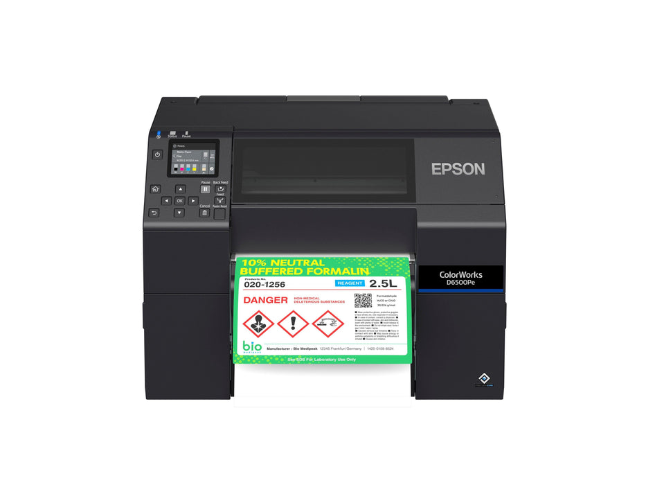 EAN 8715946740195 - Epson ColorWorks D6500Pe impresora de etiquetas Transferencia térmica Color 1200 x 1200 DPI 85 mm/s Alámb imagen 8