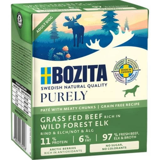 EAN 7300330639028 - Bozita 9118248 alimento húmedo para perros Ternera, Elk Adulto 370 g imagen 1