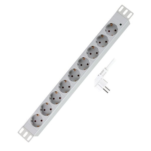 EAN 4052792070798 - LogiLink PDU9C05 limitador de tensión Gris claro 9 salidas AC 230 V 2 m imagen 2