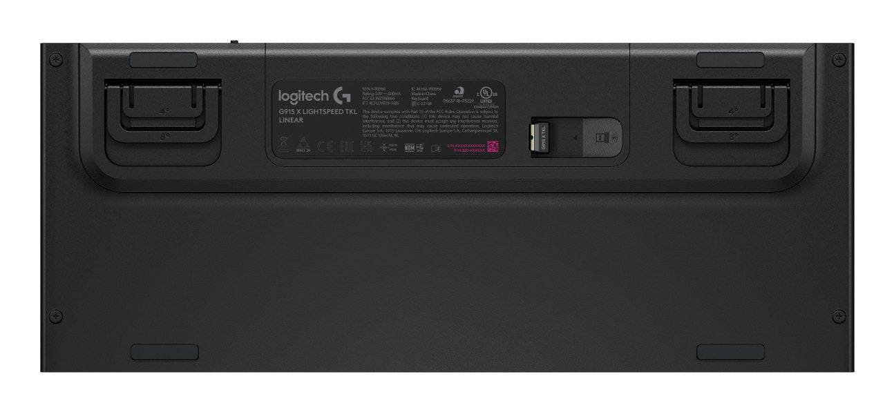 EAN 5099206121690 - Logitech G G915 X LIGHTSPEED teclado Juego USB + RF Wireless + Bluetooth AZERTY Francés Negro imagen 5