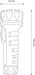 EAN 5999097901749 - Entac EFL-2D-PL linterna Negro Linterna de mano LED imagen 5
