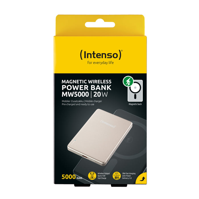 EAN 4034303036127 - Intenso MW5000 Polímero de litio Cargador inalámbrico imagen 2