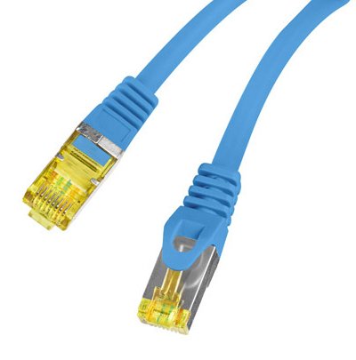 EAN 5901969437072 - Lanberg PCF6A-10CU cable de red Azul 0,5 m Cat6a S/FTP (S-STP) imagen 3