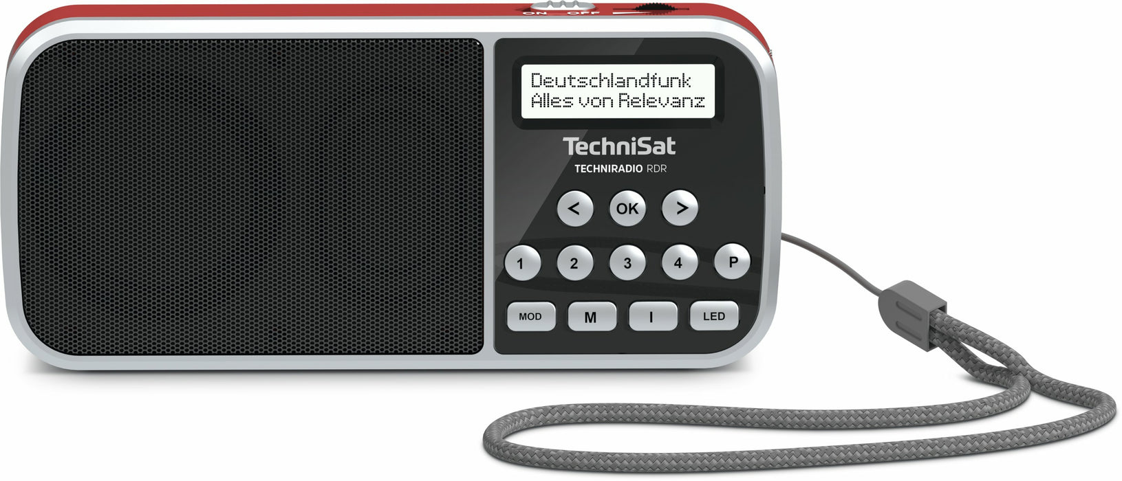 EAN 4019588103924 - TechniSat TECHNIRADIO RDR Portátil Digital Negro, Rojo imagen 1