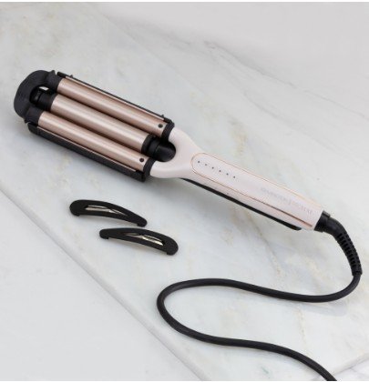EAN 5038061110043 - Remington CI91AW Utensilio de peinado Rizador de pelo Caliente Negro, Oro rosa 3 m imagen 2