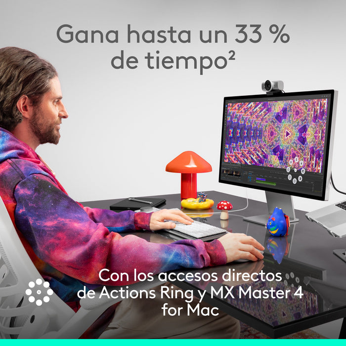 EAN 5099206133112 - Logitech MX Master 4 for Mac ratón Oficina mano derecha Laser 8000 DPI imagen 7