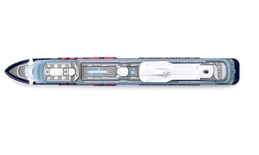 EAN 4006874017300 - Siku Mein Schiff 1 Maqueta de crucero Previamente montado 1:1400 imagen 2
