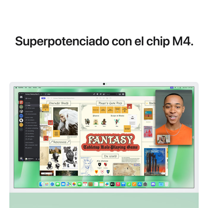 EAN 195949596599 - Apple iMac Apple M M4 59,7 cm (23.5") 4480 x 2520 Pixeles PC todo en uno 16 GB 256 GB SSD macOS Sequoia Wi imagen 6