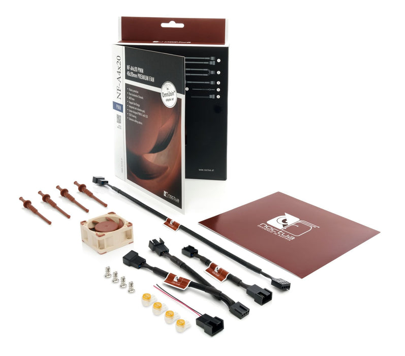 EAN 0841500110109 - Noctua NF-A4x20 PWM Carcasa del ordenador Ventilador 4 cm Beige, Marrón imagen 4