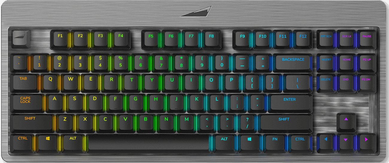 EAN 8720254076492 - Mountain Everest Core teclado Juego USB QWERTZ Alemán Gris imagen 1