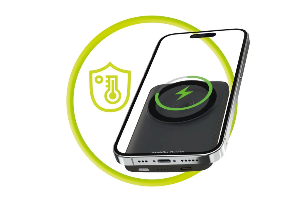 EAN 8594215994688 - Mobile Origin MO-WMP-PB10 batería externa Polímero de litio 5000 mAh Cargador inalámbrico Negro imagen 11