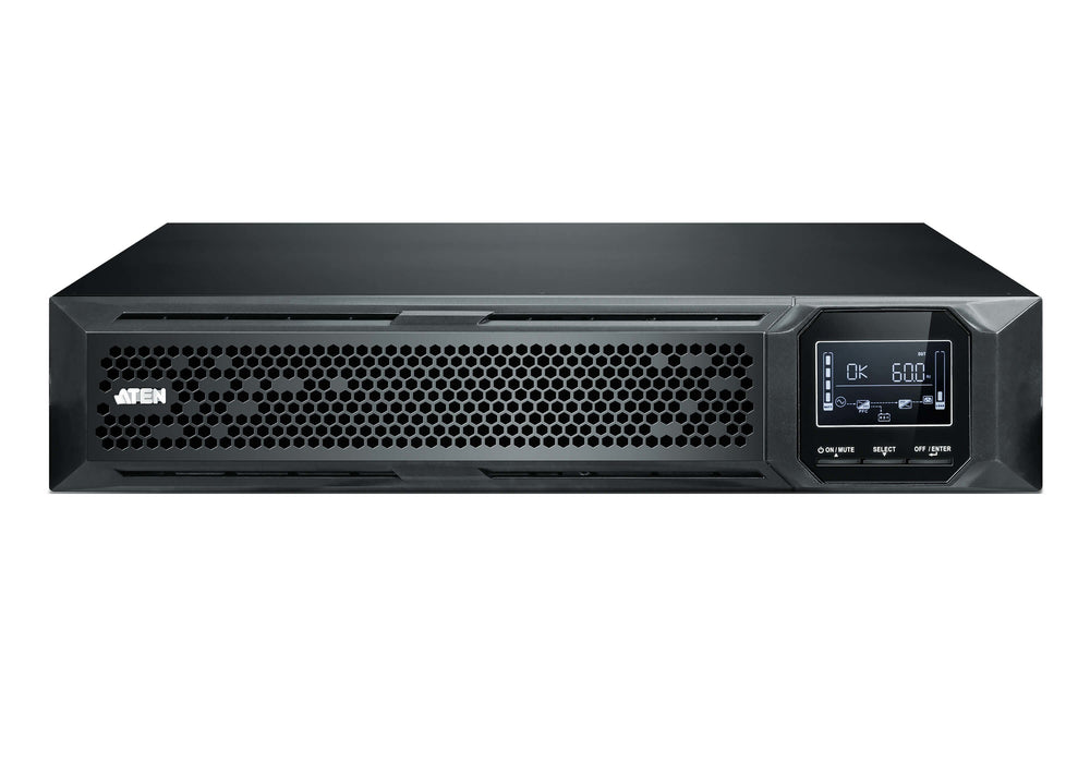 EAN 4719264647994 - ATEN OL3000HV-AT-G sistema de alimentación ininterrumpida (UPS) Doble conversión (en línea) 3000 W 9 sali imagen 3