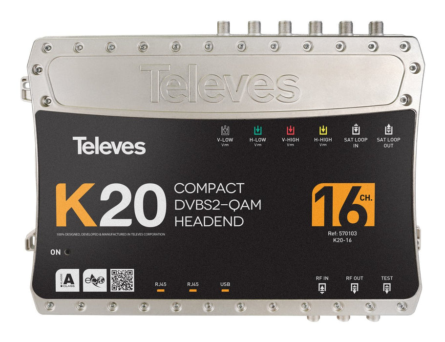 EAN 8424450212738 - Televes K20 Cabecera digital imagen 2