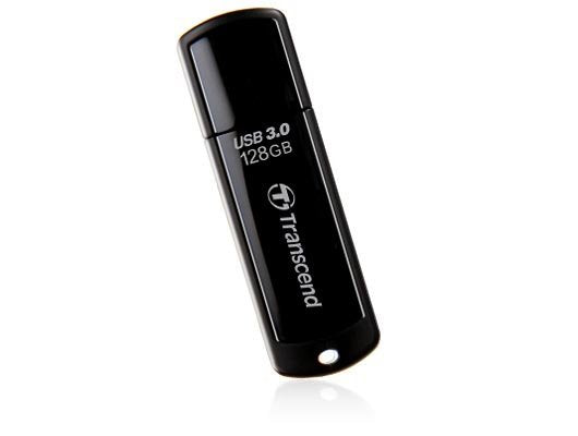 EAN 0760557831693 - Transcend JetFlash 700 unidad flash USB 128 GB USB tipo A 3.2 Gen 1 (3.1 Gen 1) Negro imagen 1
