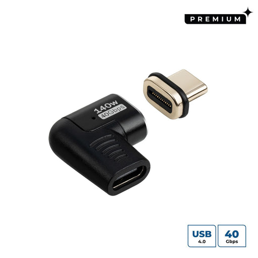 EAN 5715063359228 - Microconnect MC-USB4CCMF-MAGNETIC cable USB USB4 Gen 3x2 0 m USB C Negro imagen 1