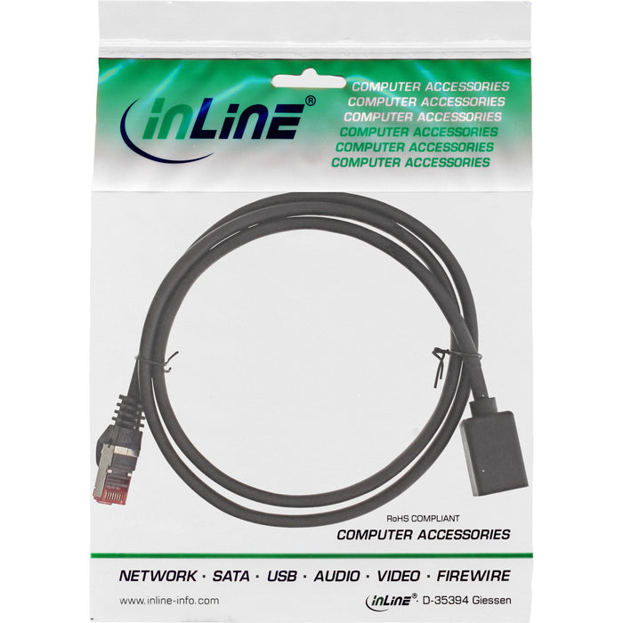 EAN 4043718287789 - InLine 76950X cable de red Negro 0,5 m Cat6 S/FTP (S-STP) imagen 3