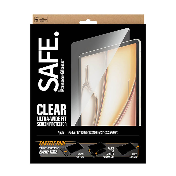 EAN 5715685030697 - PanzerGlass SAFE. by ® Screen Protector iPad Air 13" (2024-2026) | Pro 13" (2024-2025) | Ultra-Wide Fit w imagen 3