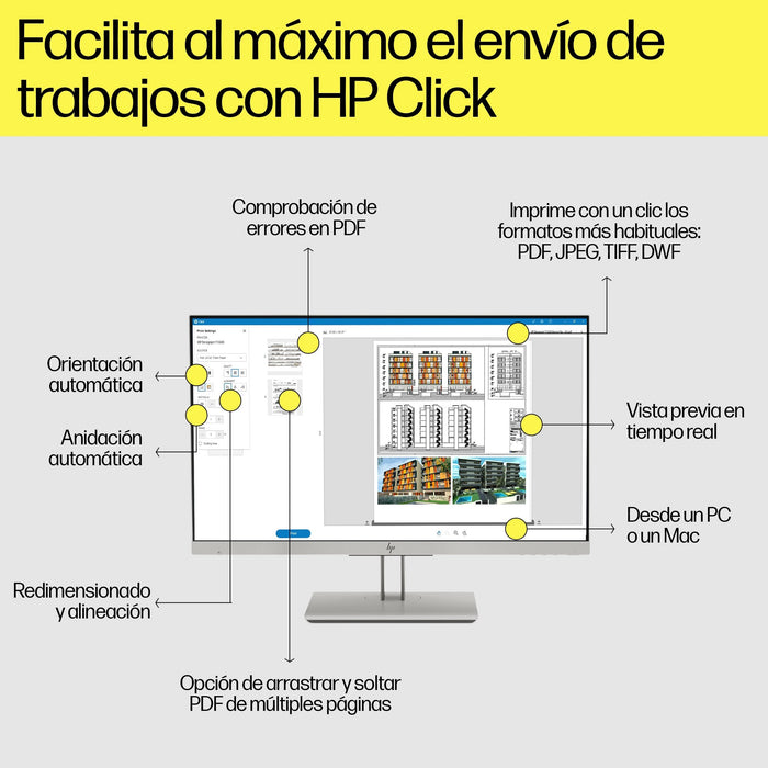 EAN 193905891405 - HP Designjet T2600 36-in PostScript Multifunction Printer impresora de gran formato Inyección de tinta tér imagen 26