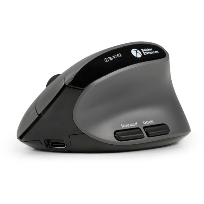 EAN 8719274677932 - BakkerElkhuizen MidWay ratón Oficina mano derecha RF Wireless + Bluetooth + USB Type-C Óptico 2400 DPI imagen 3