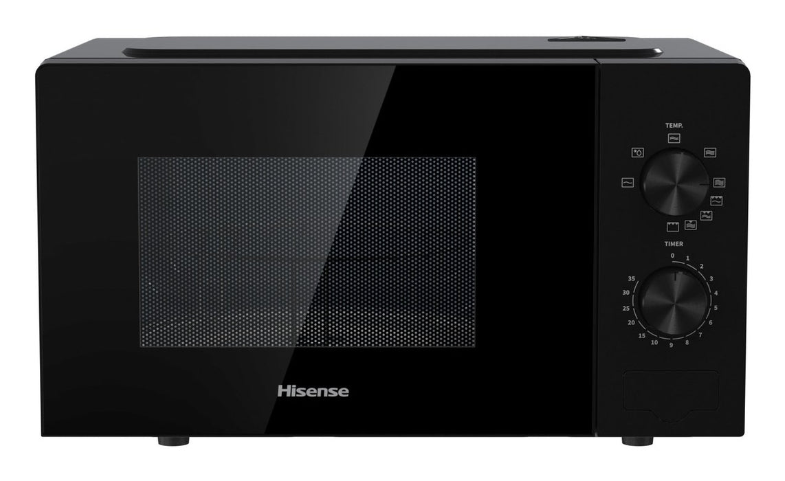 EAN 3838782655340 - Hisense H20MOBP1G microondas Negro Microondas con grill Encimera 20 L 700 W imagen 1