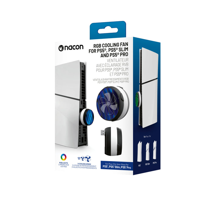 EAN 3665962028973 - NACON PS5COOLINGFANRGB Ventilador de refrigeración imagen 3