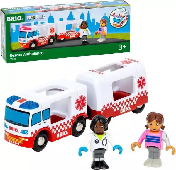 EAN 7312350360356 - BRIO Rescue Ambulance imagen 2