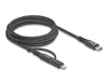 EAN 4043619811717 - DeLOCK 81171 cable USB 2 m USB C USB C/Lightning Negro imagen 2