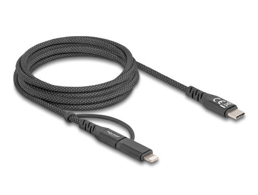 EAN 4043619811717 - DeLOCK 81171 cable USB 2 m USB C USB C/Lightning Negro imagen 2