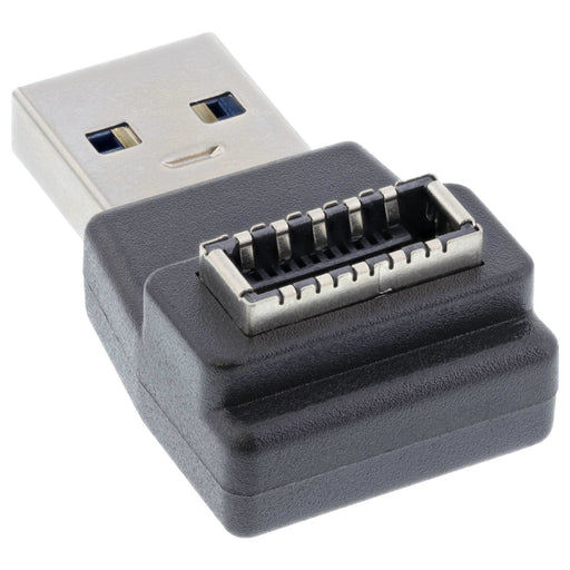 EAN 4043718315147 - InLine 33446M cambiador de género para cable Negro imagen 2