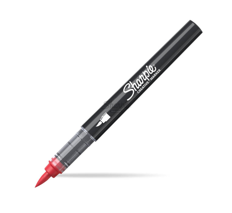EAN 3026982055576 - Sharpie 2218113 marcador 1 pieza(s) Punta de pincel Rojo imagen 1