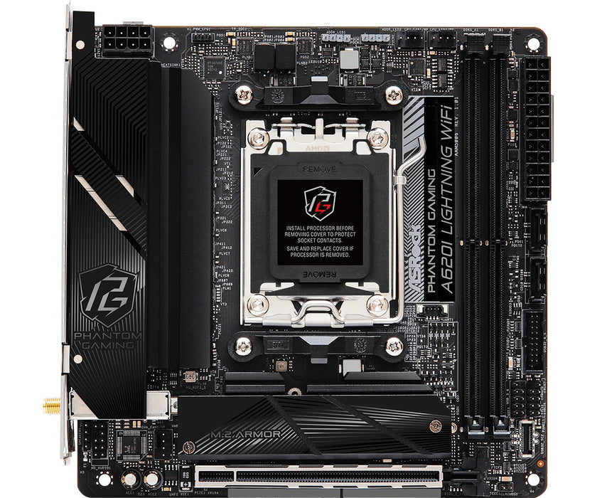 EAN 4710483944246 - Asrock A620I Lightning WiFi AMD A620 Zócalo AM5 mini ITX imagen 1