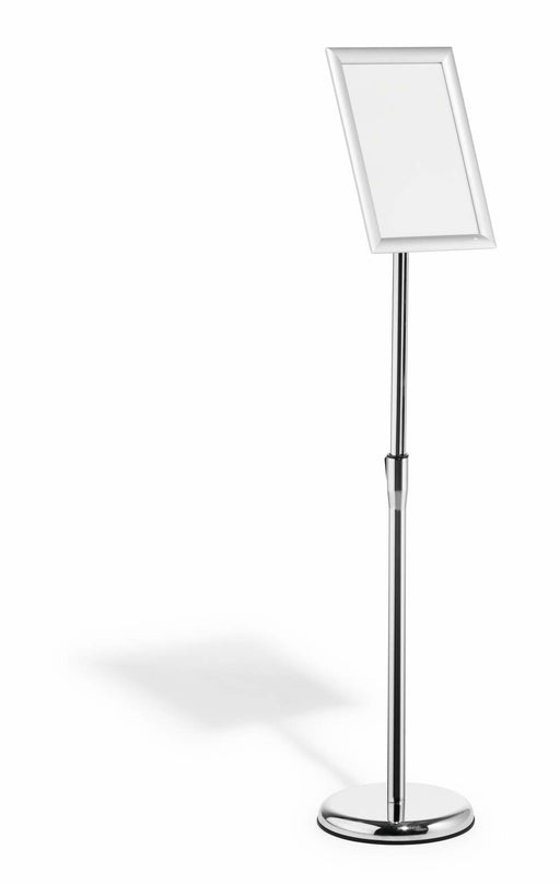 EAN 4005546735542 - Durable 479823 portacartel y stand de información A4 Aluminio, Plástico, Acero Plata imagen 1