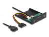 EAN 4043619641550 - DeLOCK 64155 panel bahía disco duro 8,89 cm (3.5") E / S de los puertos del panel Negro imagen 1