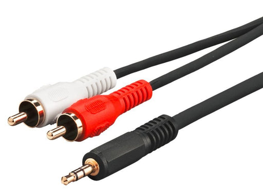 EAN 5705965854877 - Microconnect AUDLC5G cable de audio 5 m 3,5mm 2 x RCA Negro imagen 1