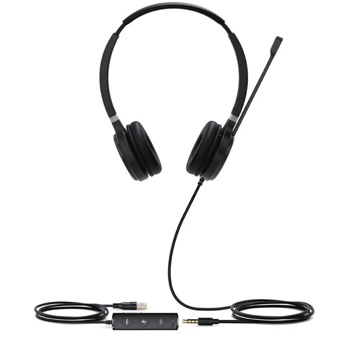 EAN 6938818305588 - Yealink UH36 Dual Auriculares Alámbrico Diadema Oficina/Centro de llamadas USB tipo A Negro, Plata imagen 3