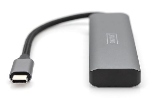 EAN 4016032485766 - Digitus DA-70245 hub de interfaz USB 3.2 Gen 1 (3.1 Gen 1) Type-C 10000 Mbit/s Gris imagen 2