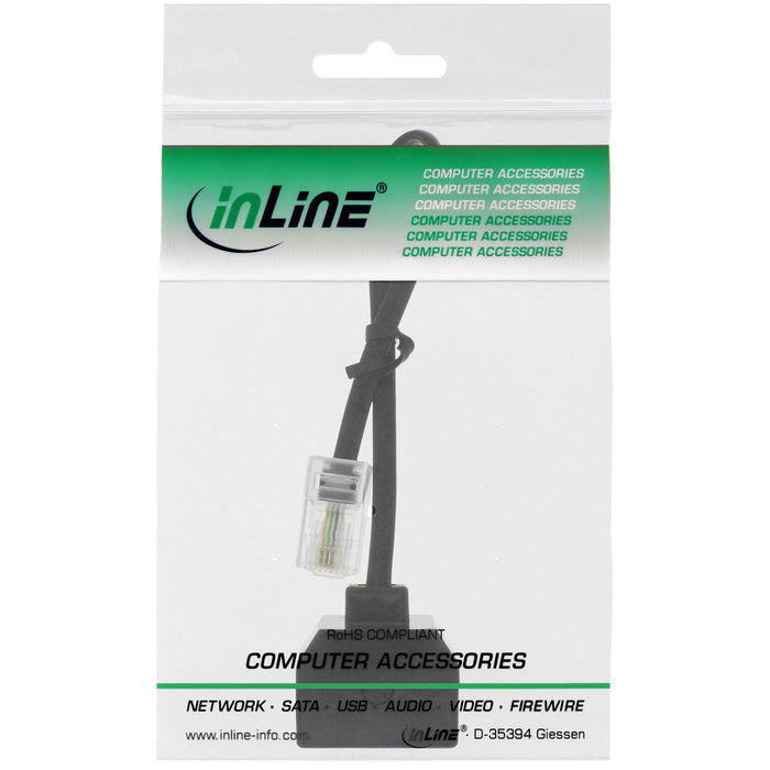 EAN 4043718109227 - InLine 69933B cable de red Negro 0,15 m imagen 2